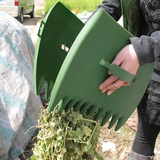 Product Title: Efficient Leaf Scoop Hand Rakes with Sharp Claws for Garden Yard Lawn Cleaning