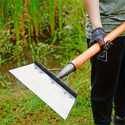 1pc Heavy-Duty Stainless Steel Garden Shovel