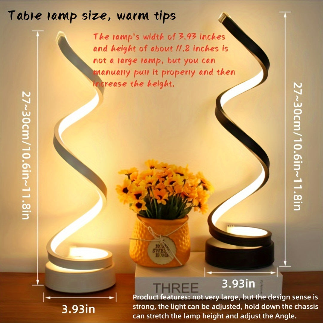 2pcs Vintage-Inspired Creative Desk Lamp - Adjustable Arm, Soft Warm Light, Multifunctional, 1pc Space-Saving Design for Bedroom, Study, Living Room,1Ideal Gift for Friends and Family