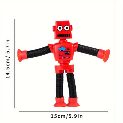 Stretchy Robots: Colorful, Flexible Toy Hand Puppets for Kids