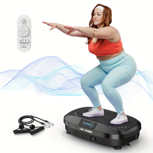 Flybird Vibration Plate - 4D & Oscillation Two Types Vibration Platform for Whole Body Workout