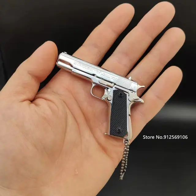 Pistol Toy Gun Miniature Model.