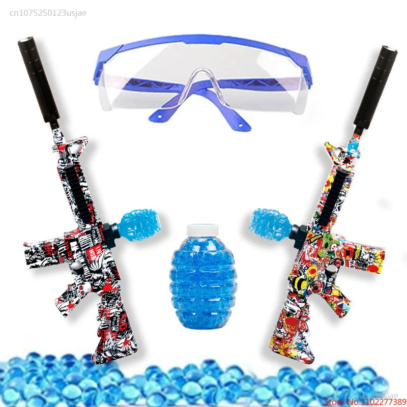 Electric M416 Gel Ball Toy Gun Buy 1 Get 1 Free Gift