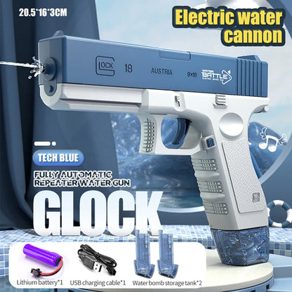 M416 Water Gun Electric Glock Pistol Shooting Toy Full Automatic