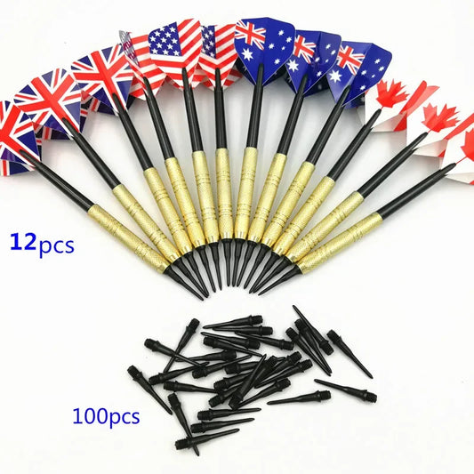 12 Pcs Darts Professtional 4g Safety Soft Tipped Darts 36