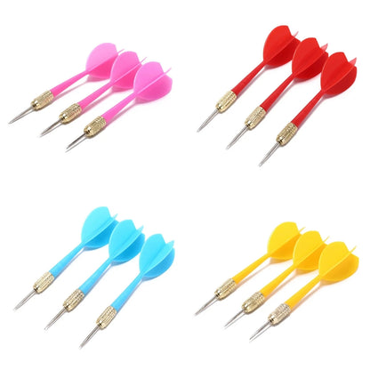 3pcs/lot Colored Plastic Darts Throw Indoor