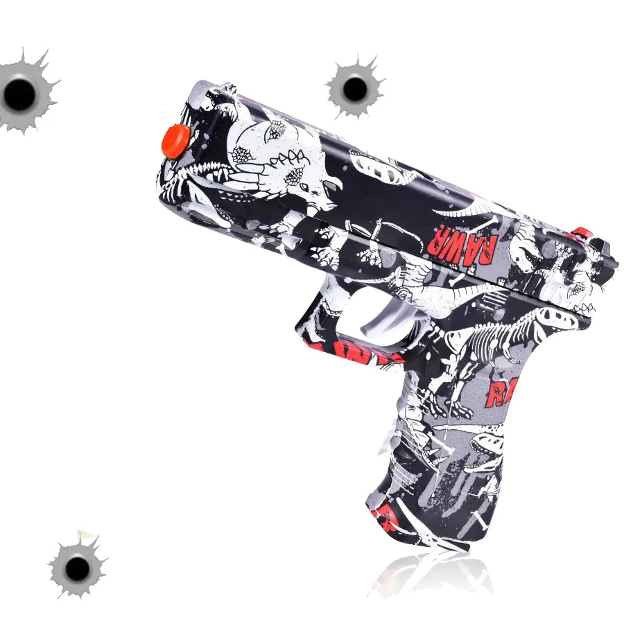 Ball Blaster Pistol Toys, Manual Blaster, NO Need Charge Outdoor Shooting Toy gun